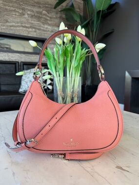 New Kate Spade Leila Pebbled Leather Shoulder Bag